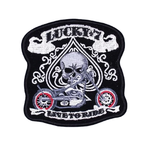 Patch biker Lucky 7