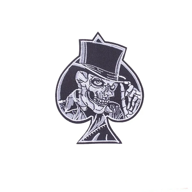 Patch biker - As de pique