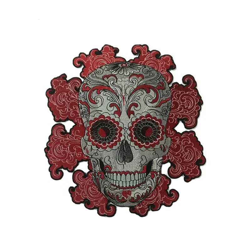 Patch biker - Tête de mort mexicaine