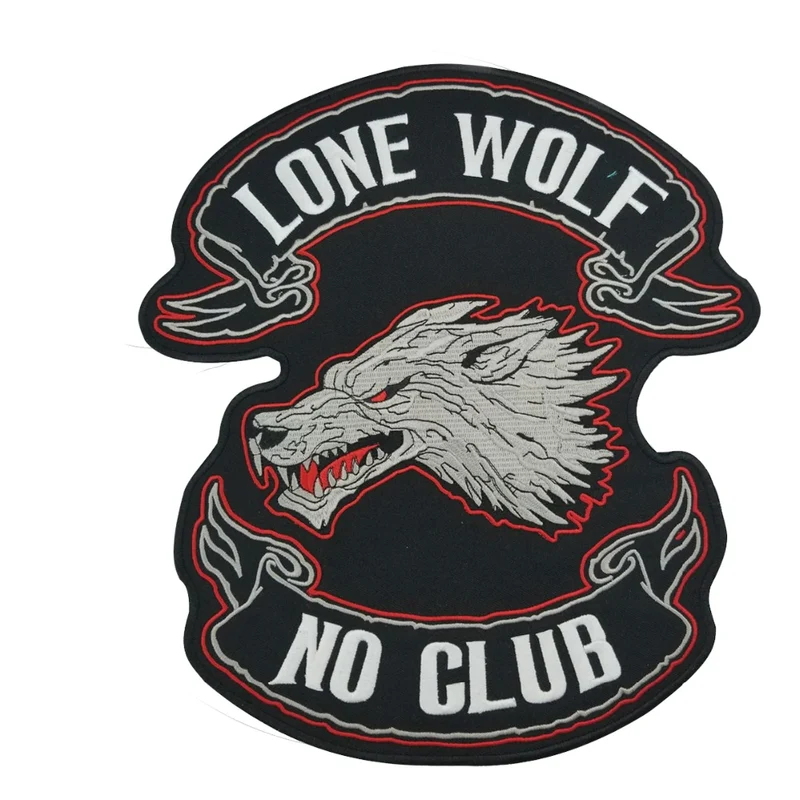 Patch biker - Loup solitaire