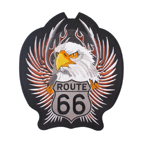 Patch biker dorsal - Route 66