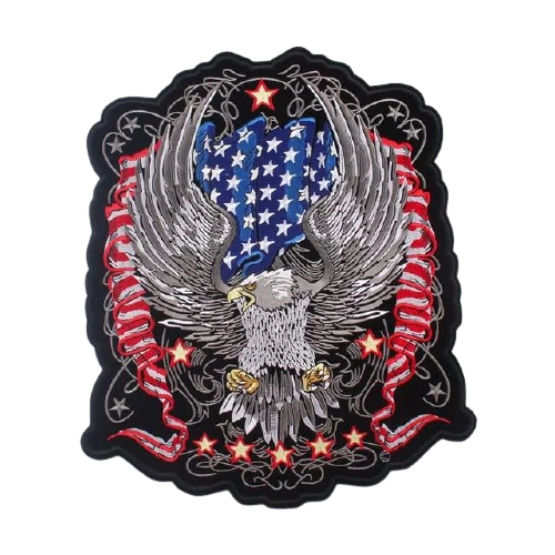 Patch biker - Aigle américain