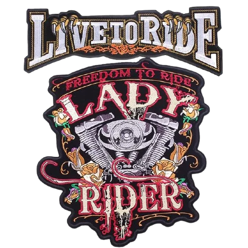 Patch biker - Lady rider
