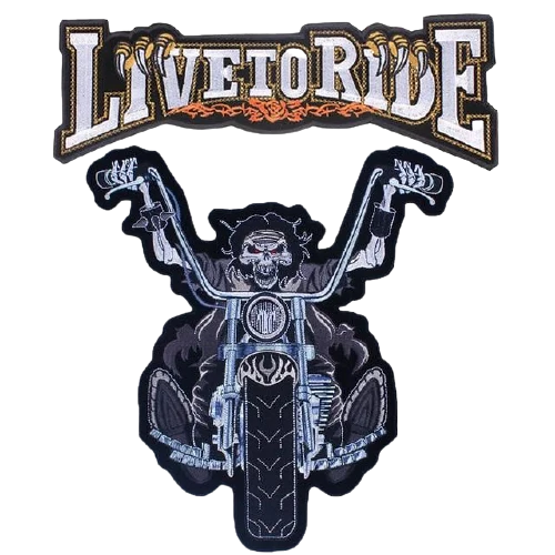 Patch biker - On the road