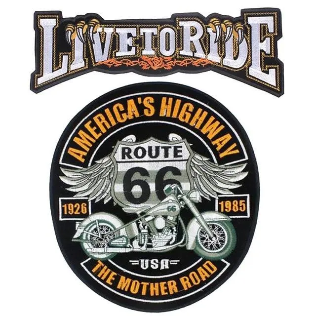 Patch biker - Route 66