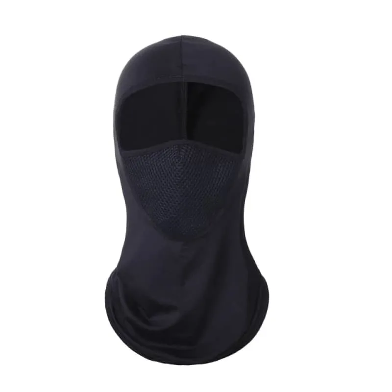 Cagoule moto - Lycra noir