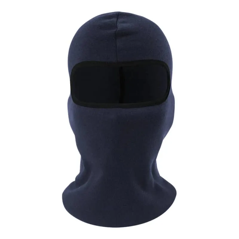 Cagoule moto bleu marine