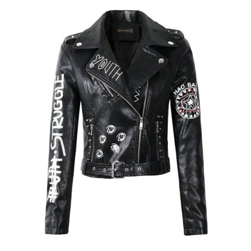 Veste biker femme - Struggle