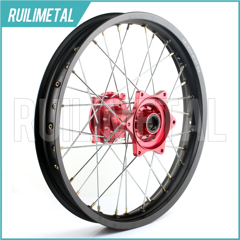 19" MX Motocross jante arrière Rim Hub pour HONDA CRF 250 450 R CRF250R 2014-2017 CRF450R 2013-2016 2015 CNC