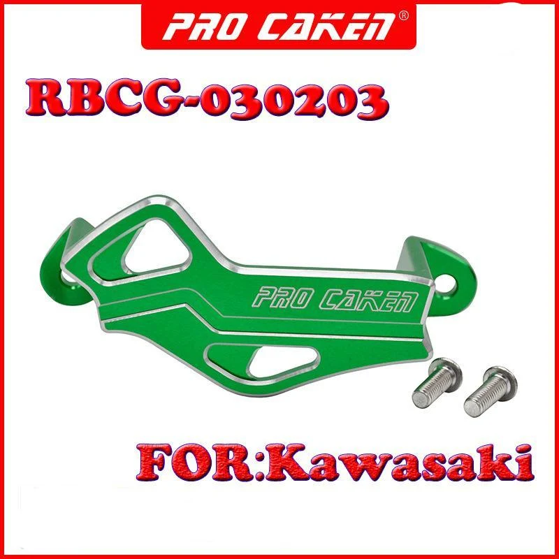 CNC couvercle de protection d'étrier de frein arrière pour kawasaki kxf 250 450 kx250f kx450f kxf250 klx450r dirtbike part motocross mx