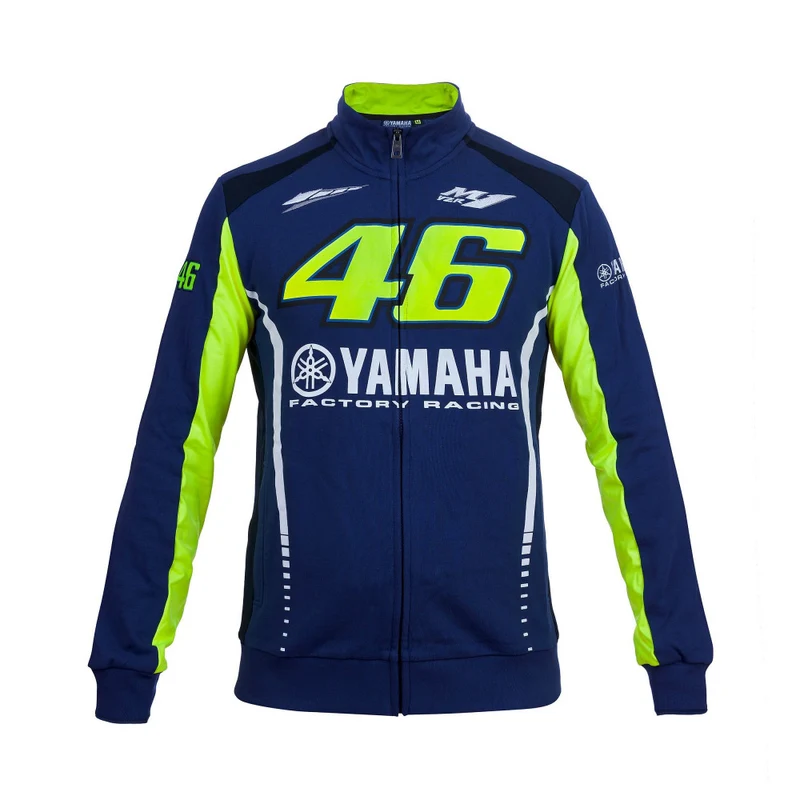 2017 Valentino Rossi VR46 for Yamaha Racing Blue Moto GP Motorcycle Racing FELPA Sweat