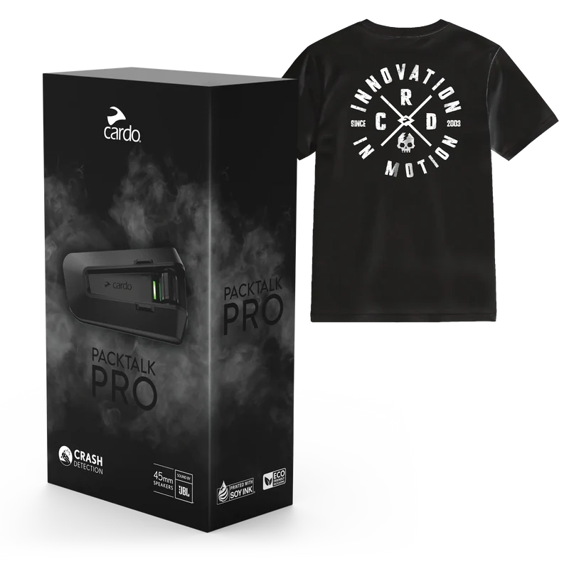 Packtalk Pro + Innovation In Motion T-Shirt Bundle