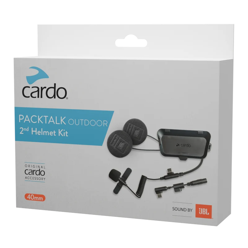Packtalk Outdoor 2nd Helmet Kit with sound by JBL