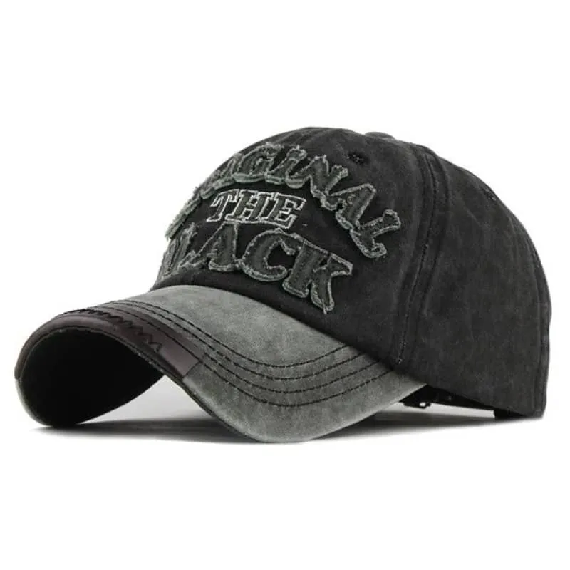 Casquette biker - The original black