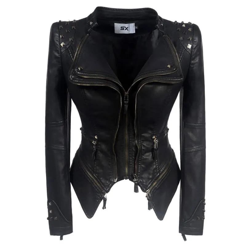 Veste biker femme - Rocky