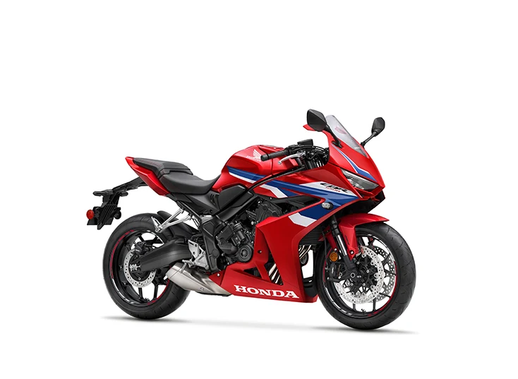 Honda CBR650R E-Clutch 2026, rouge Grand Prix