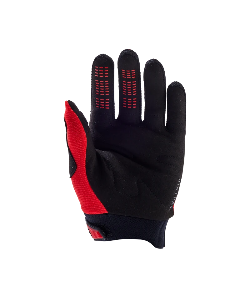 Gants Fox Dirtpaw rouges pour enfants