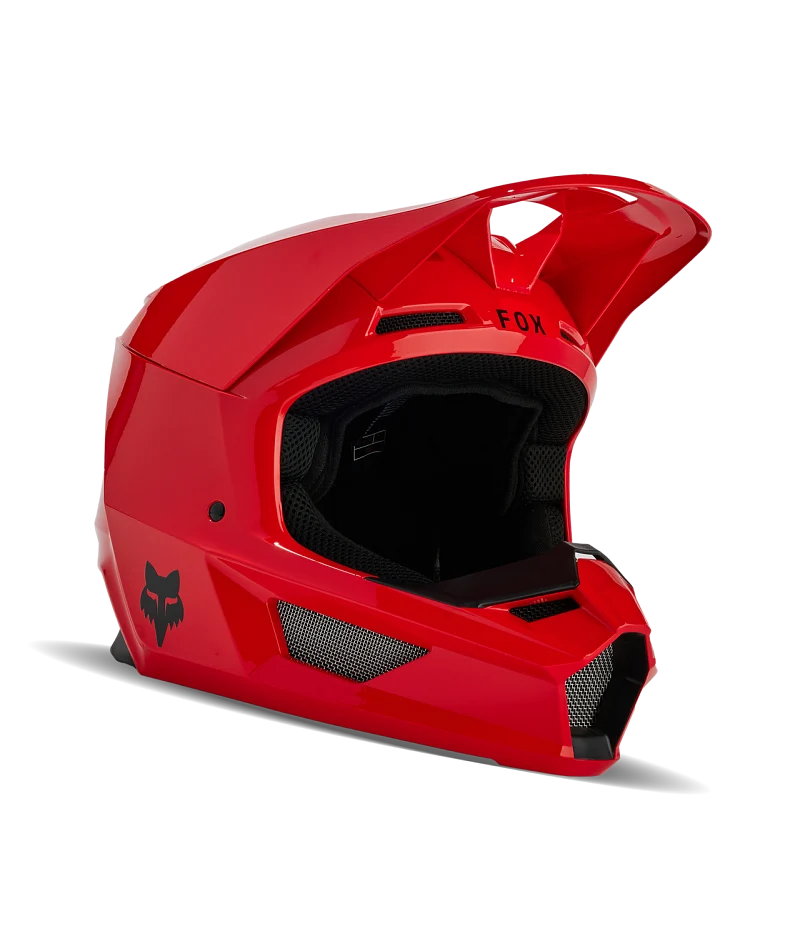 Casque Fox V1 Core Solid rouge pour homme