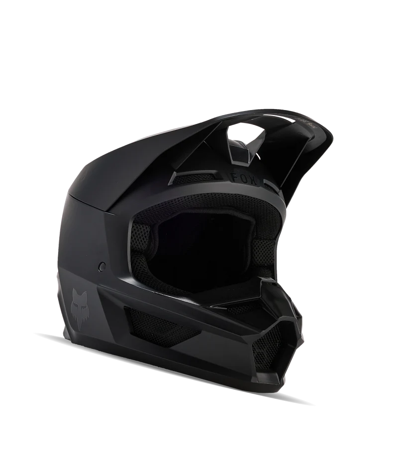 Casque Fox V1 Core Solid pour homme, noir mat