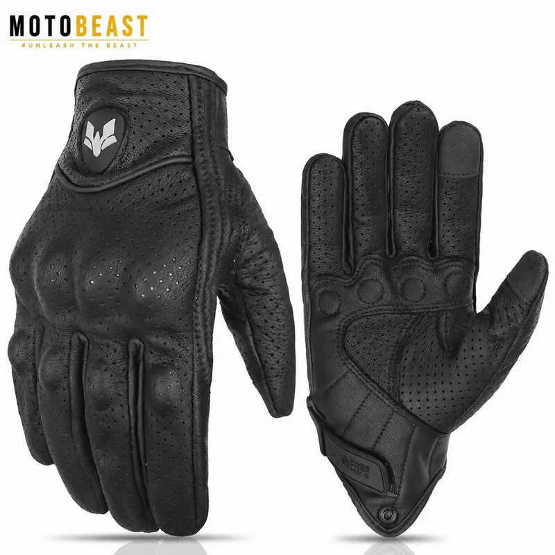 Gants Moto Cuir MotoBeast