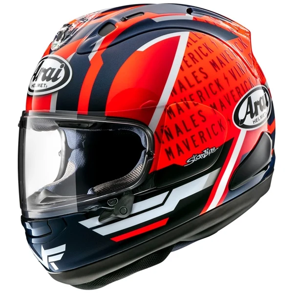 Arai Corsair-X Casque intégral - Vinales-6 Noir/Rouge/Blanc