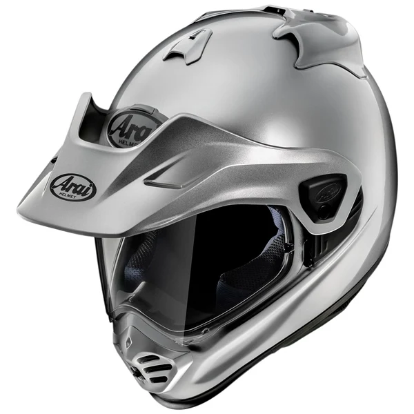 Arai XD-5 hors route Casque - Aluminium Silver