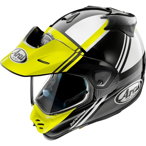Arai XD-5 hors route Casque - Cosmic - Flo Yellow