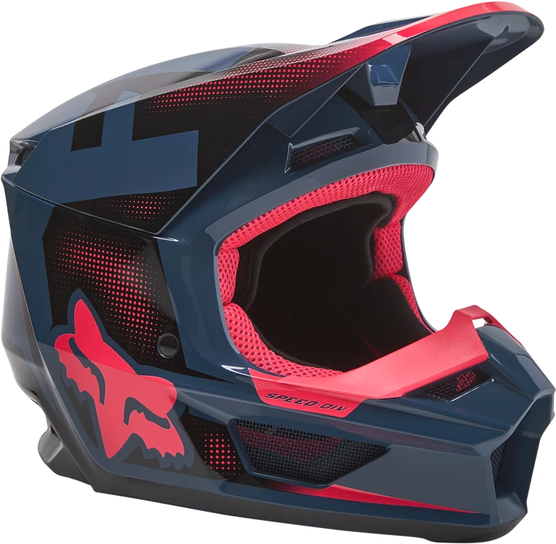 Fox Casque Racing V2 Dier - Dark Indigo