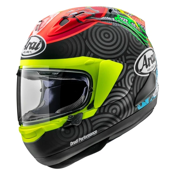 Arai Corsair-X Casque intégral - Tatsuki Rouge/Blanc/Jaune