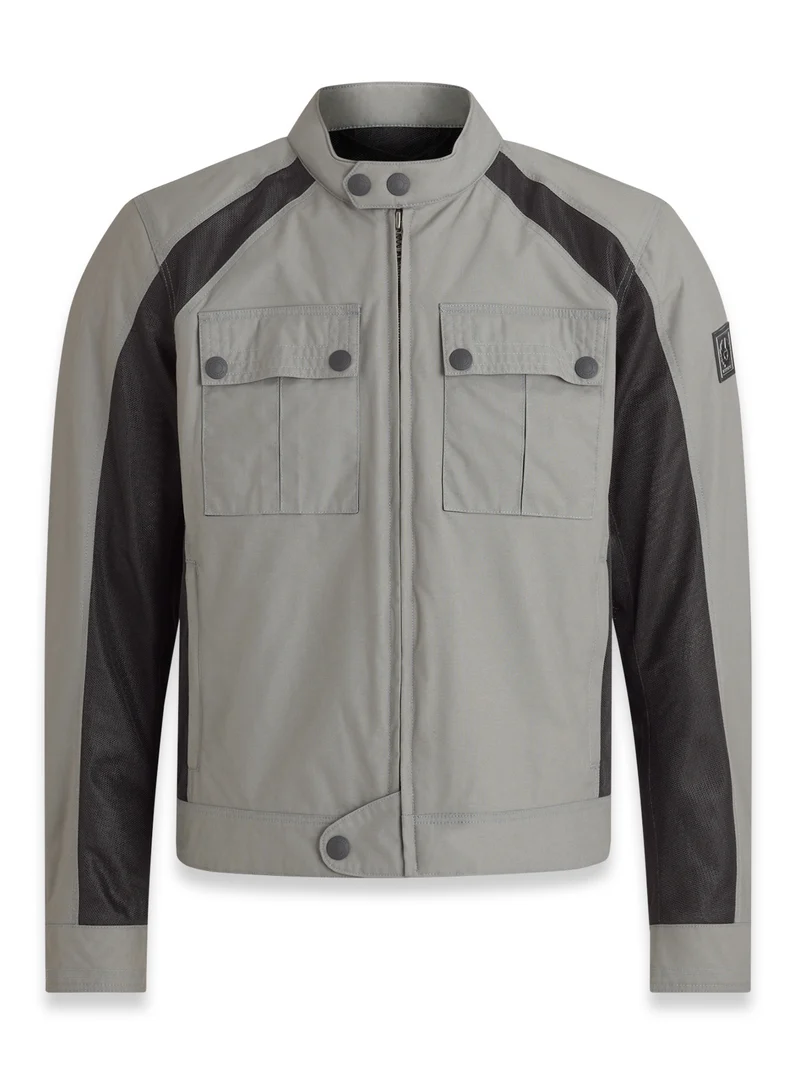 Belstaff Temple Technical Nylon Jacket - Gris granite