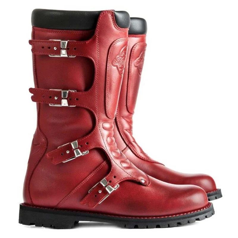 Bottes de moto Stylmartin Continental Rosso
