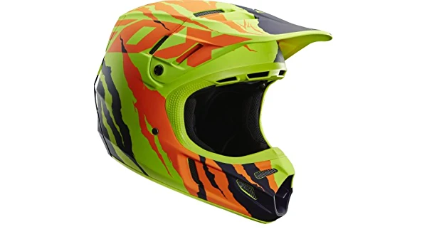 Fox Casque Racing V4 Forzaken LE - Jaune
