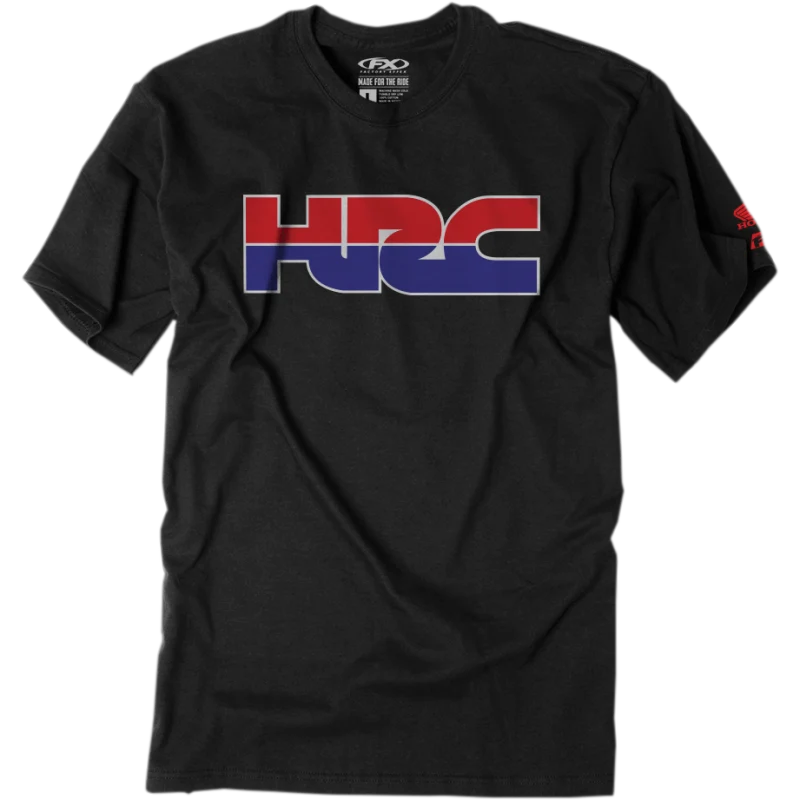 Tee-shirt à manches courtes Honda HRC - Noir