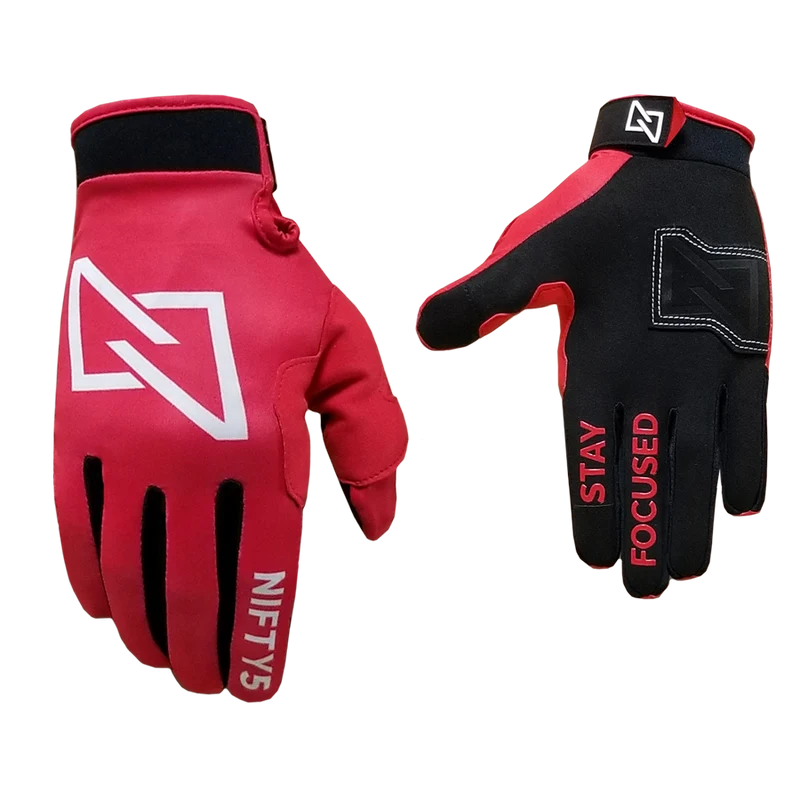 Nifty5 Gants Techlight MX - Rouge