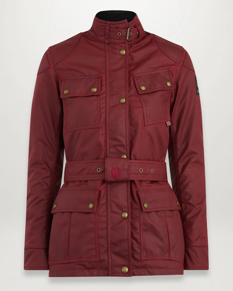 Belstaff Trialmaster Pro Women's Jacket Racing Red