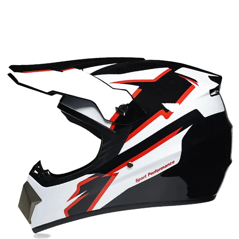 Casque BMX Noir Éclair