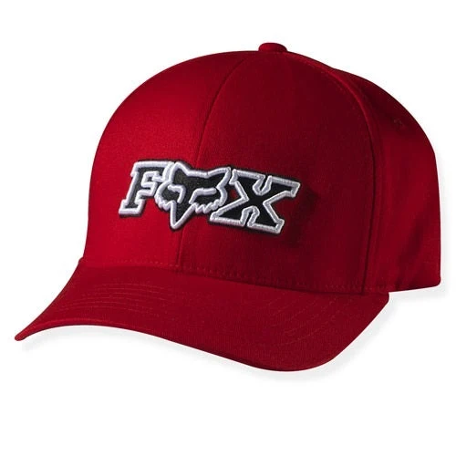 Fox Casquette Racing Corpo Flexfit - Rouge