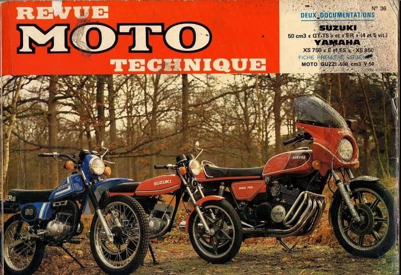 revue technique yamaha XS 750 850