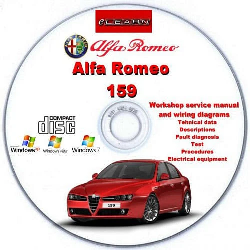 manuel d'atelier Alfa Romeo 159