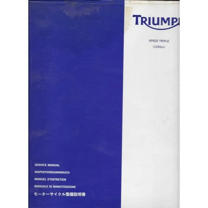 manuel d'atelier Triumph 3 cylindres 750 à 1200 en français