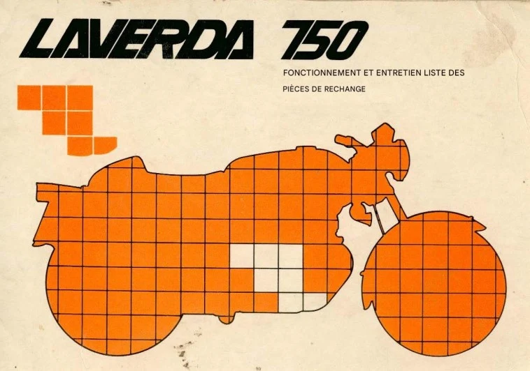 manuel d'atelier Laverda 750 SF et GT français