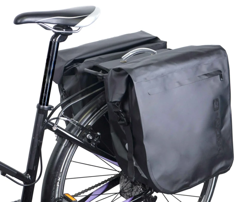 Sacoche double Hapo-G – À pont waterproof 2x20 L