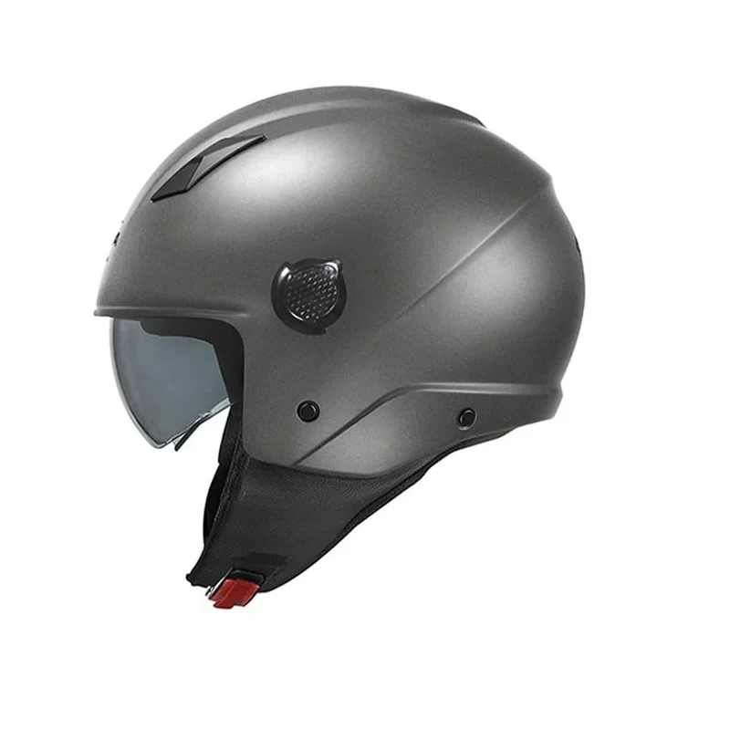 KAPPA KV58B Casco abierto básico para motocicleta Gris Titanio