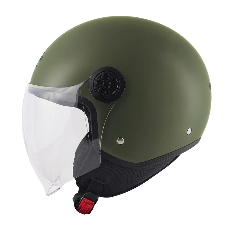 KAPPA KV59B Casco abierto verde militar mate