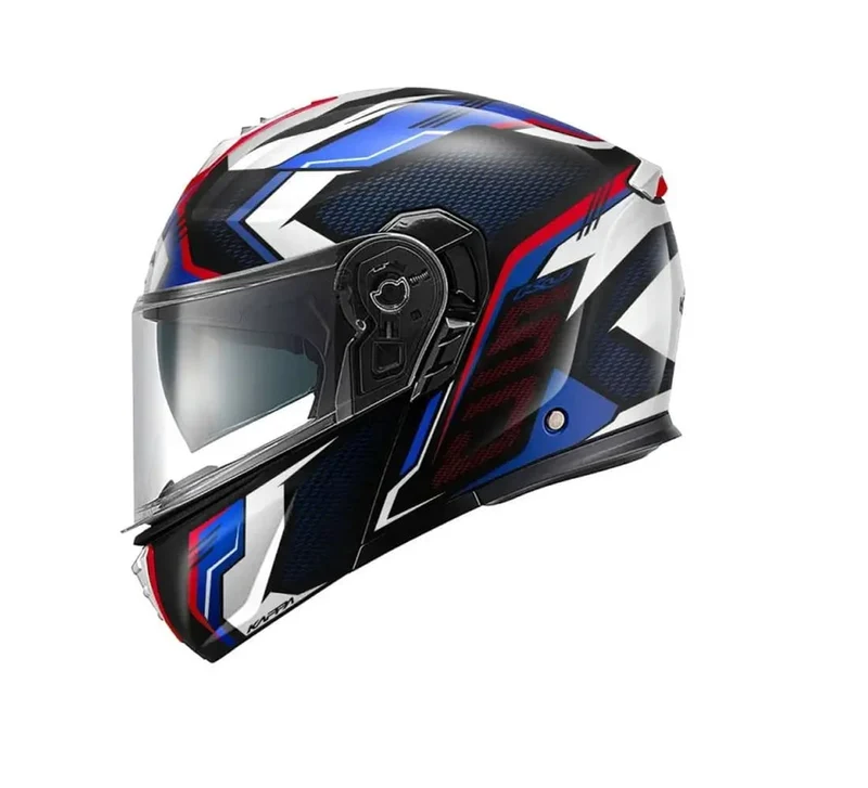 KAPPA KV50 MOTO MODULAR CASCO AZUL NEGRO ROJO