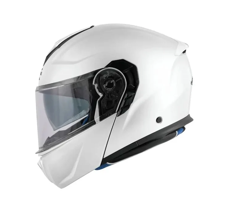 KAPPA KV50 BASICO MOTO MODULAR CASCO BLANCO BRILLO