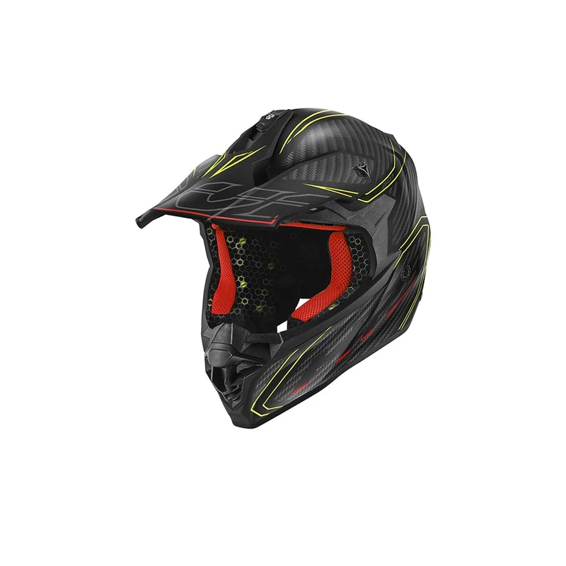 GIVI CASCO FULL 601/EFFECT NEGRO-MT/YELLOW/ROJO