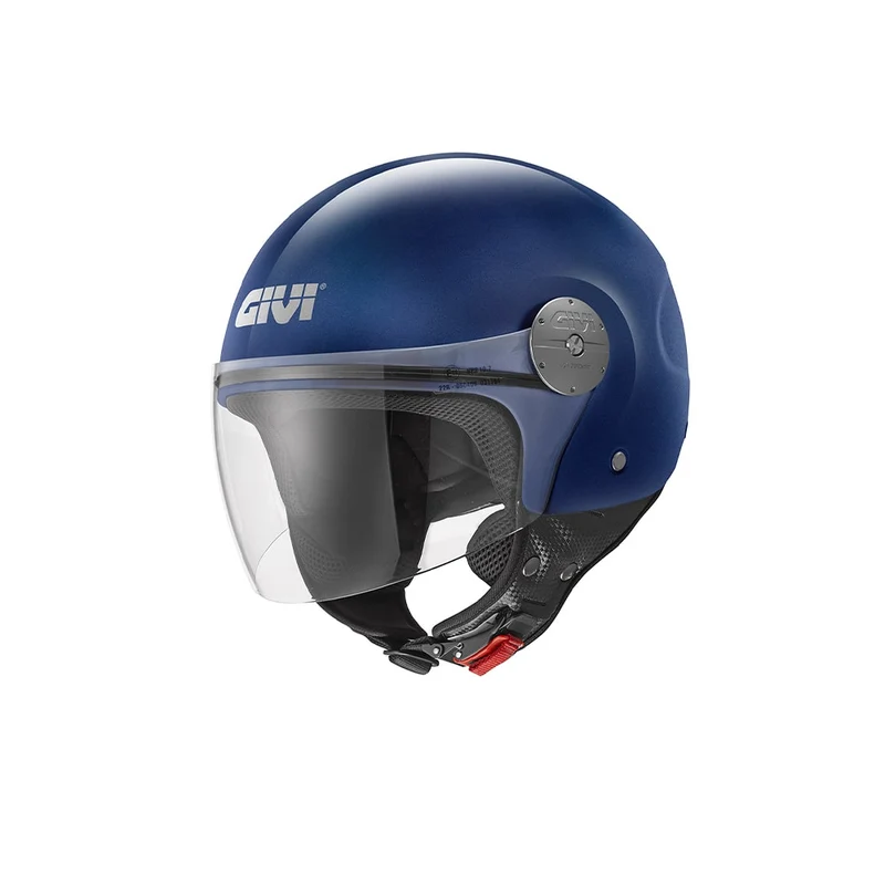 GIVI 10.7 EVO SOLID B509 CASCO SEMI-JET MOTOCICLETA AZUL