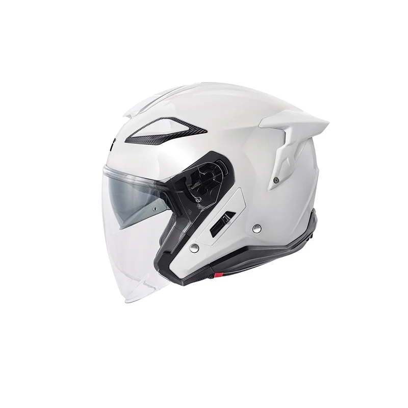 GIVI X29 Fiber Urbana Calle Para Moto Casco Jet Blanco Brillante Pieno