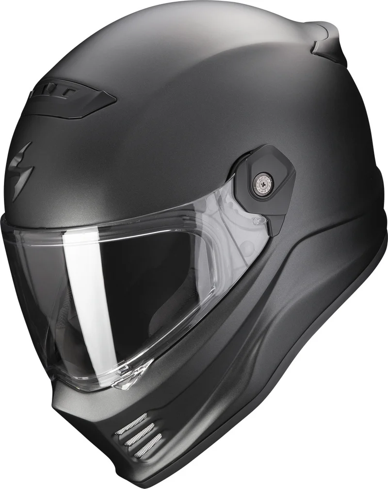 SCORPION CASCOS INTEGRALES COVERT FX SOLID NEGRO PERLA MATE